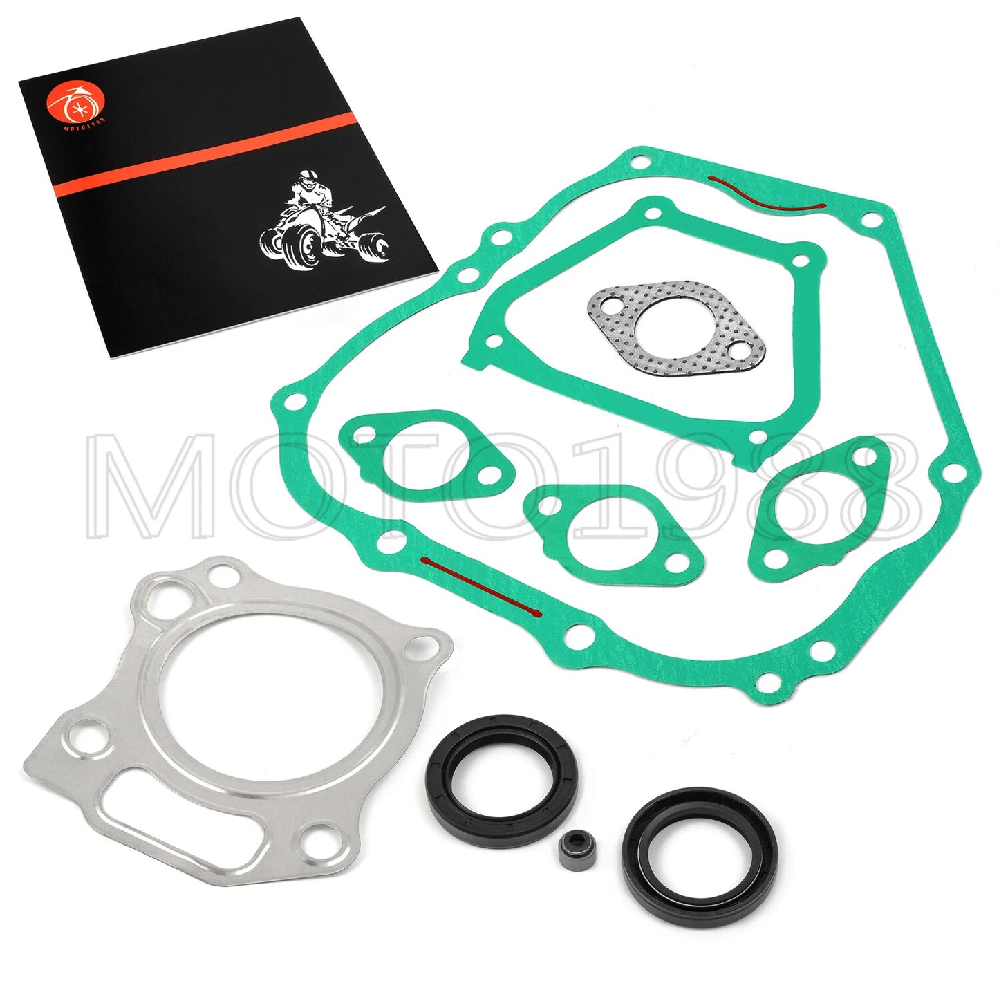 Engine Piston Ring Gaskets Seal Rebuild Kit for Yamaha Golf Cart (1996–2002)
