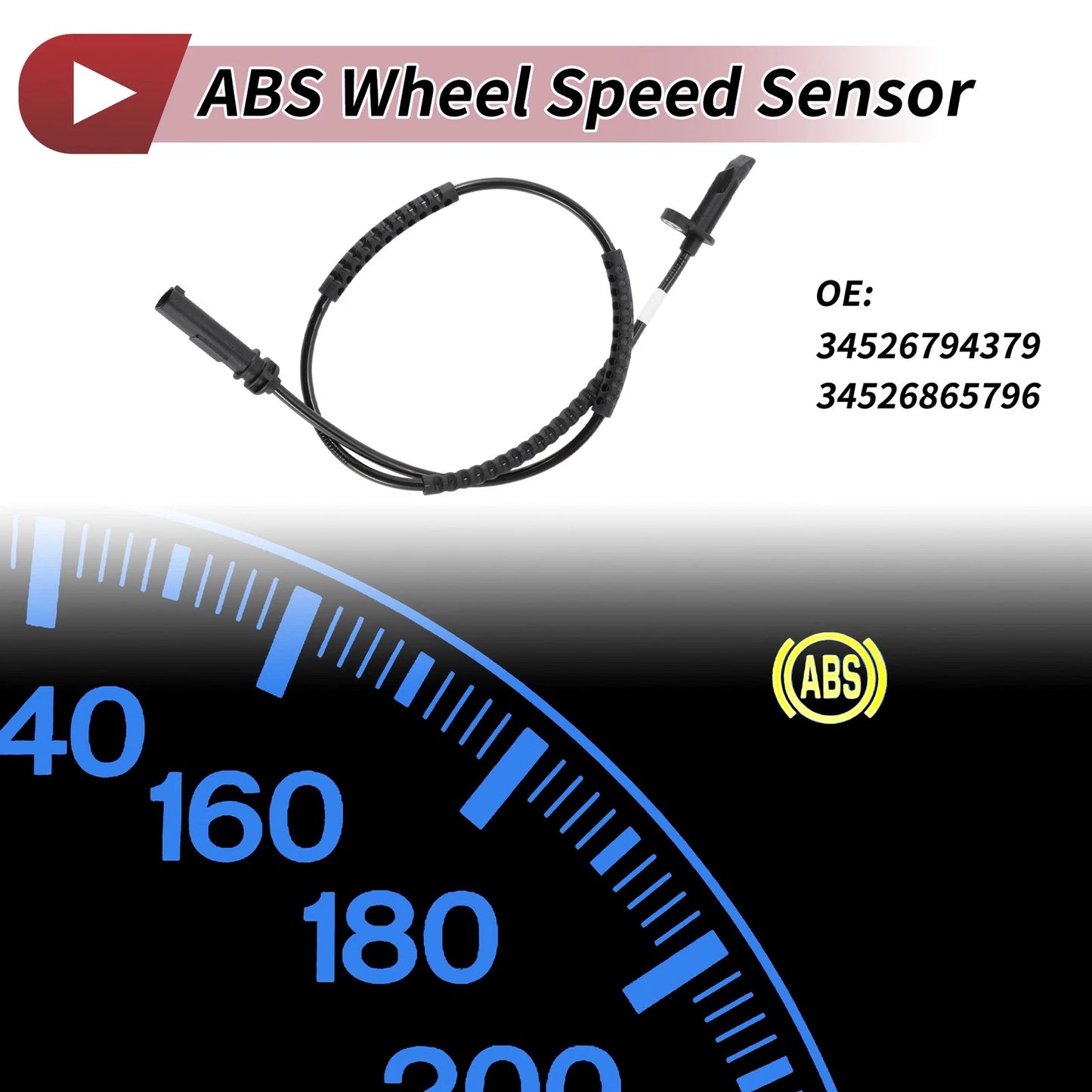 ABS Wheel Speed Sensor for BMW i3 Elektro (2014-2021)