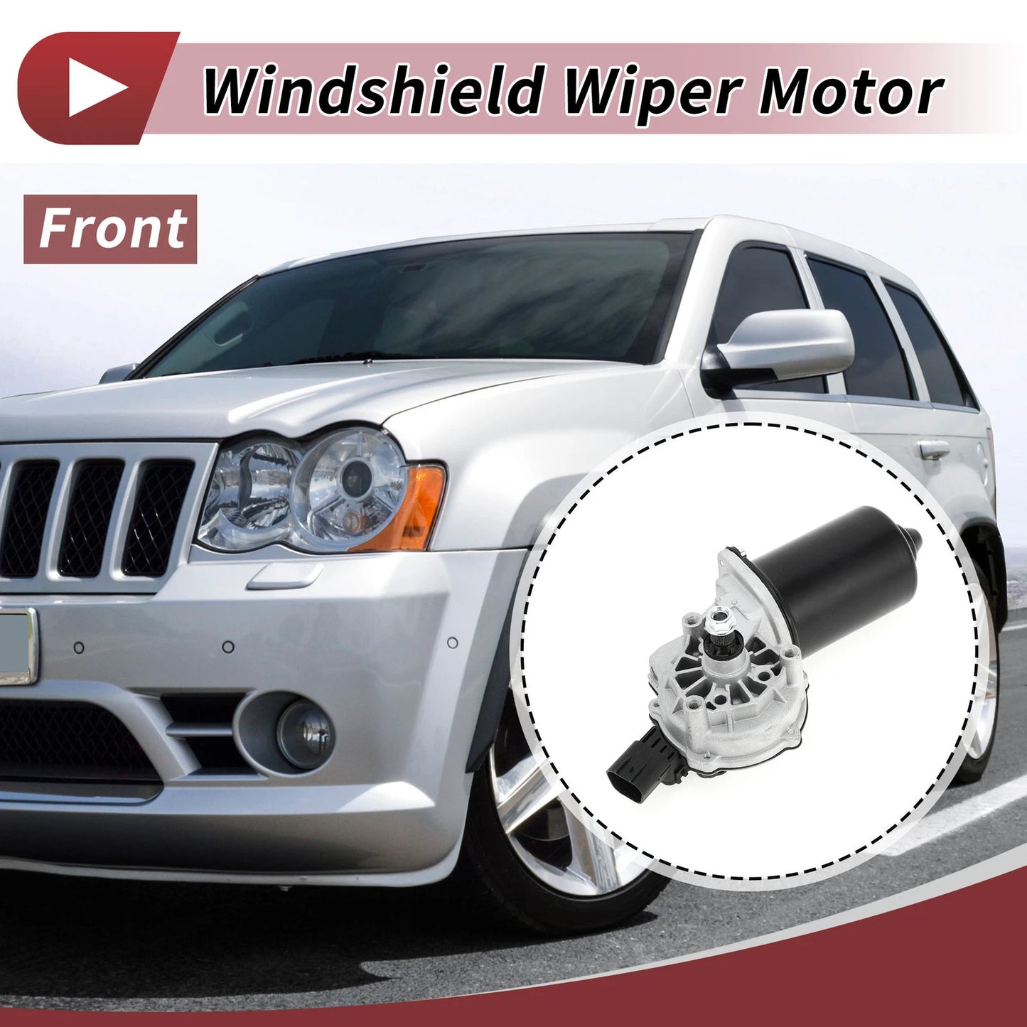 Front Windshield Wiper Motor for Jeep Commander (2006-2007)