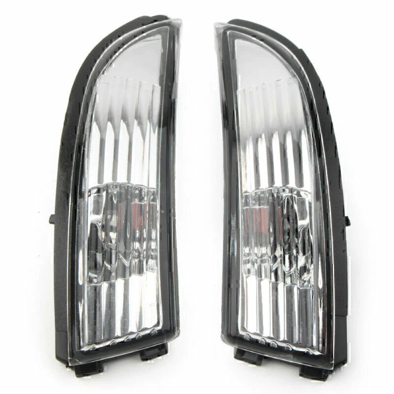 Pair Side Rear View Mirror Turn Signal Lights for Ford Fiesta (2009-2015)