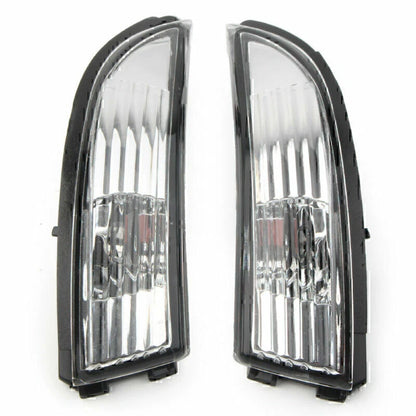 Pair Side Rear View Mirror Turn Signal Lights for Ford Fiesta (2009-2015)