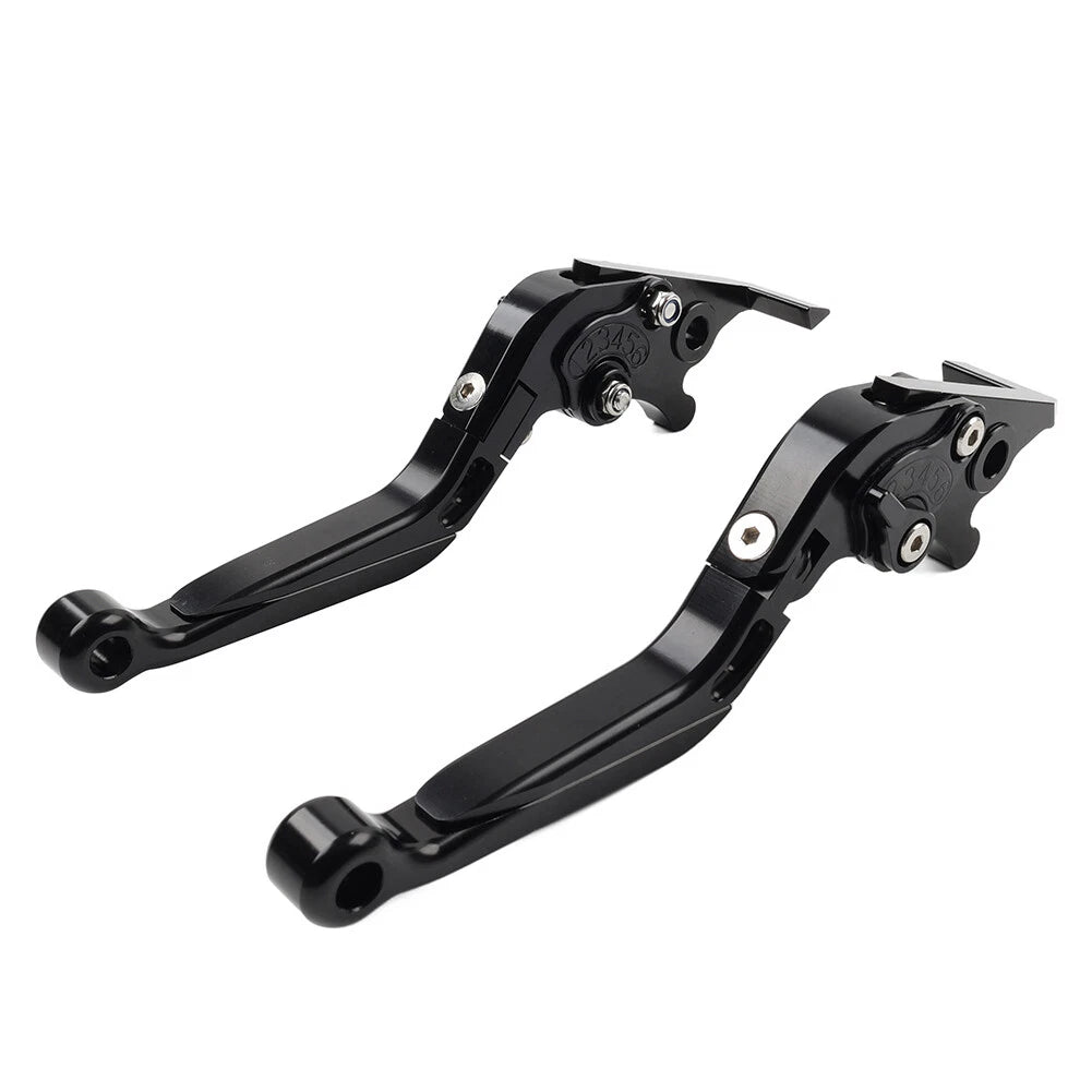 Black Extendable Brake Clutch Levers for BMW F800GS/Adventure, F800R (08-18)