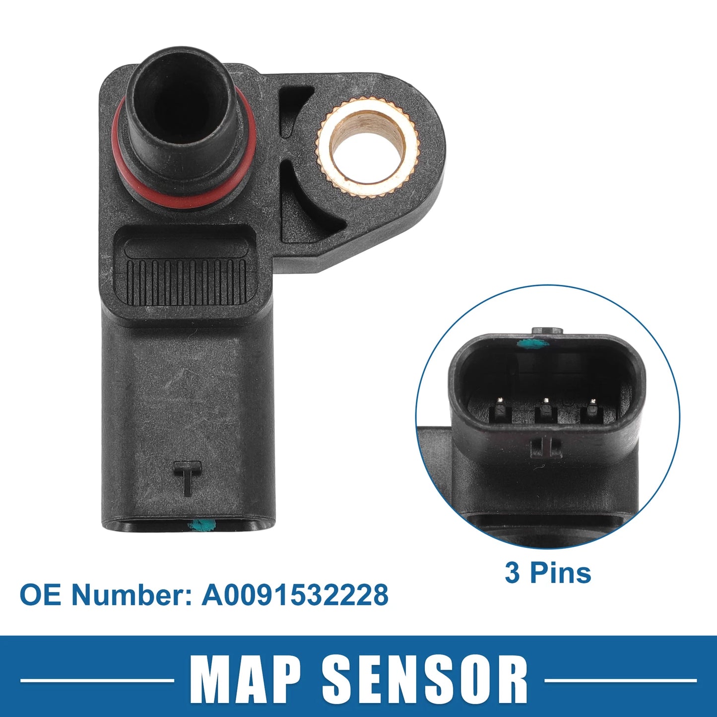 Air Intake MAP Pressure Sensor for Mercedes-Benz CLA250 (2014-2019)