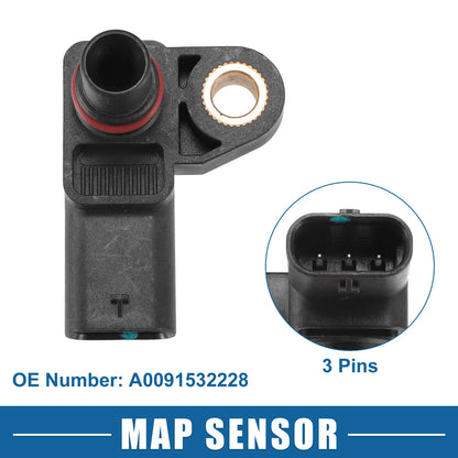 Air Intake MAP Pressure Sensor for Mercedes-Benz CLA250 (2014-2019)