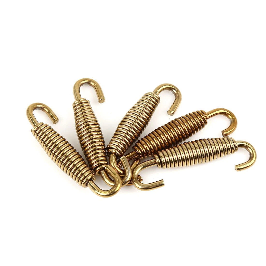 10pcs 60mm Exhaust Pipe Stainless Steel Swivel Spring for Motorcycle