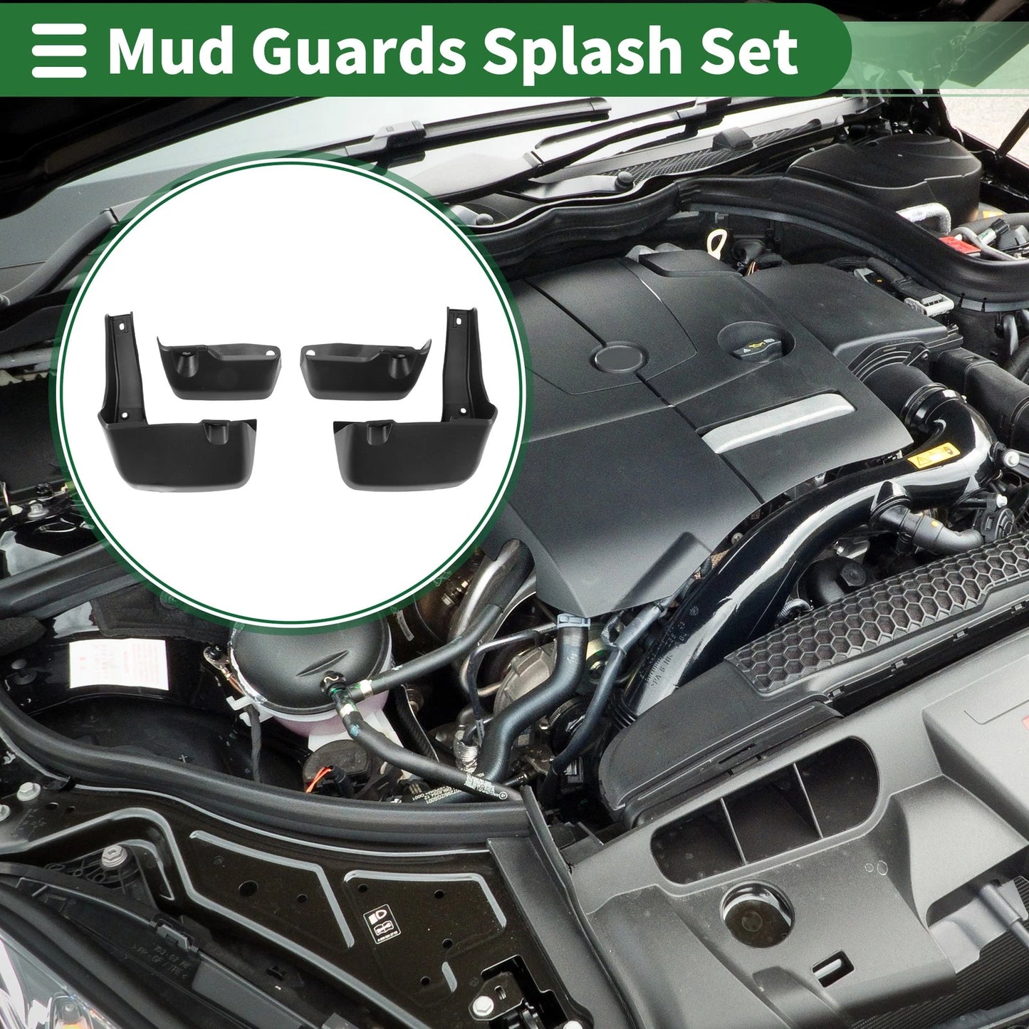 Mud Flaps Splash Guards for Honda Fit Shuttle (RUS) 2011-2014