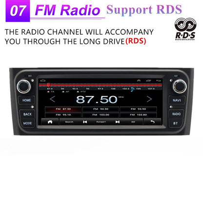 6.86'' Car Stereo Radio GPS WIFI for Fiat Grande Punto / Linea (2007-2015)