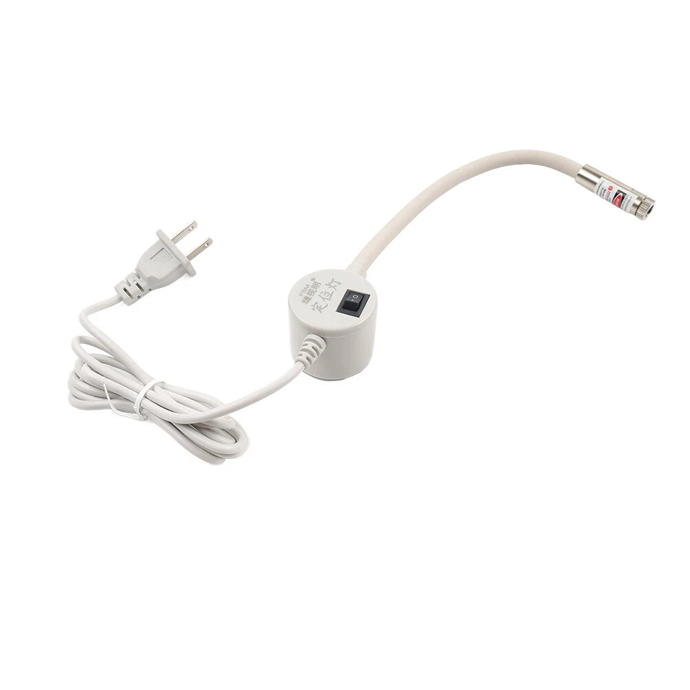 Gooseneck Laser Positioning Lamp Light for Sewing & Cutting Machines