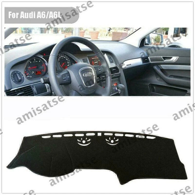 Dashboard Cover for Audi A6 A6L (2009-2011) Non-Slip Dash Mat Sun Shade