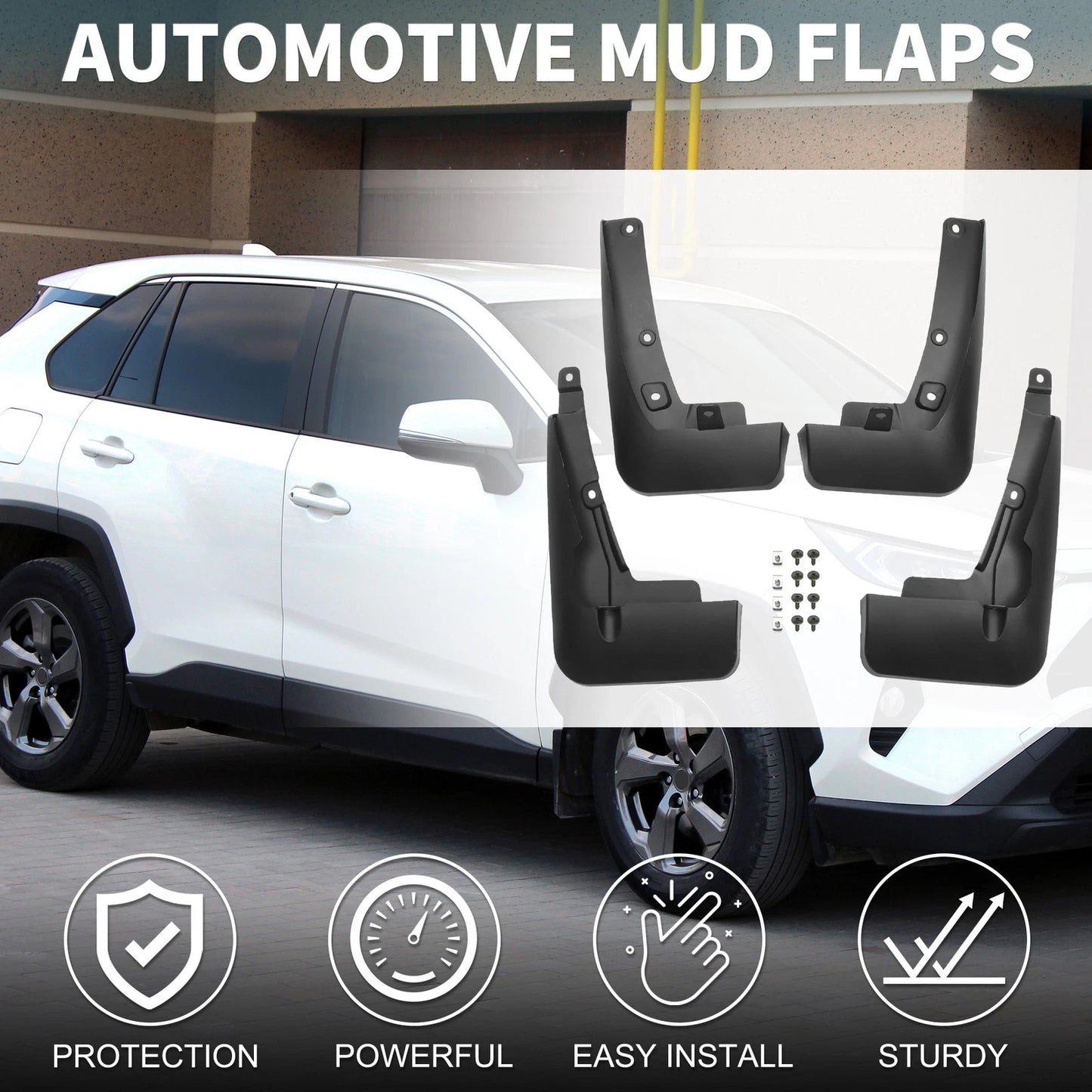 Mud Flap Splash Guard for Toyota Highlander (2020-2024)