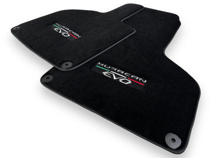 Black Floor Mats for Lamborghini Huracan EVO (2014-2023)