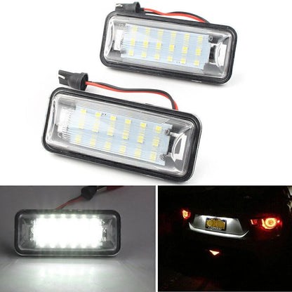 2 x 12V LED License Plate Lights for Toyota FT86 GT86 Subaru Forester
