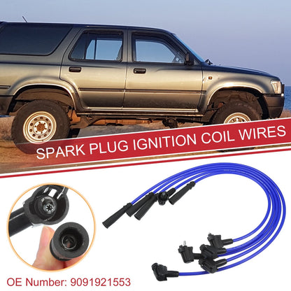 5pcs Spark Plug Wire Ignition Coil Cable for Toyota 4Runner (1994–1995)