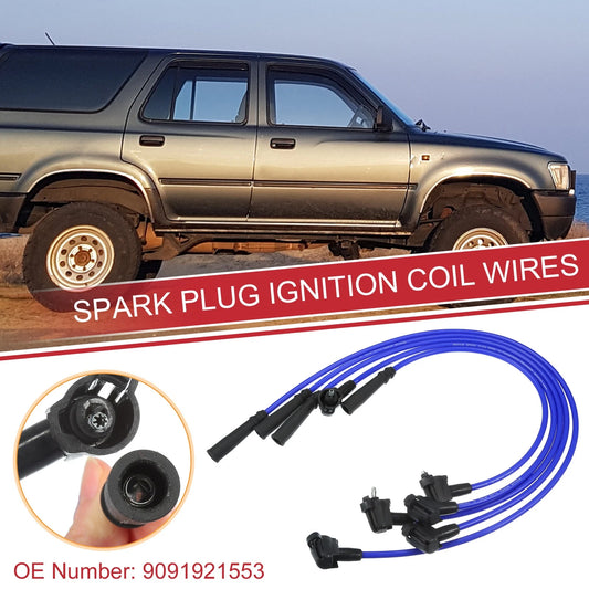 5pcs Spark Plug Wire Ignition Coil Cable for Toyota 4Runner (1994–1995)