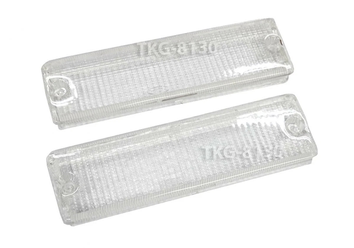 Front Bumper White Light Lens for Nissan D21 (1987-1995)