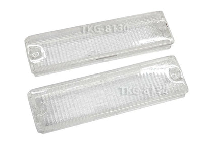 Front Bumper White Light Lens for Nissan D21 (1987-1995)