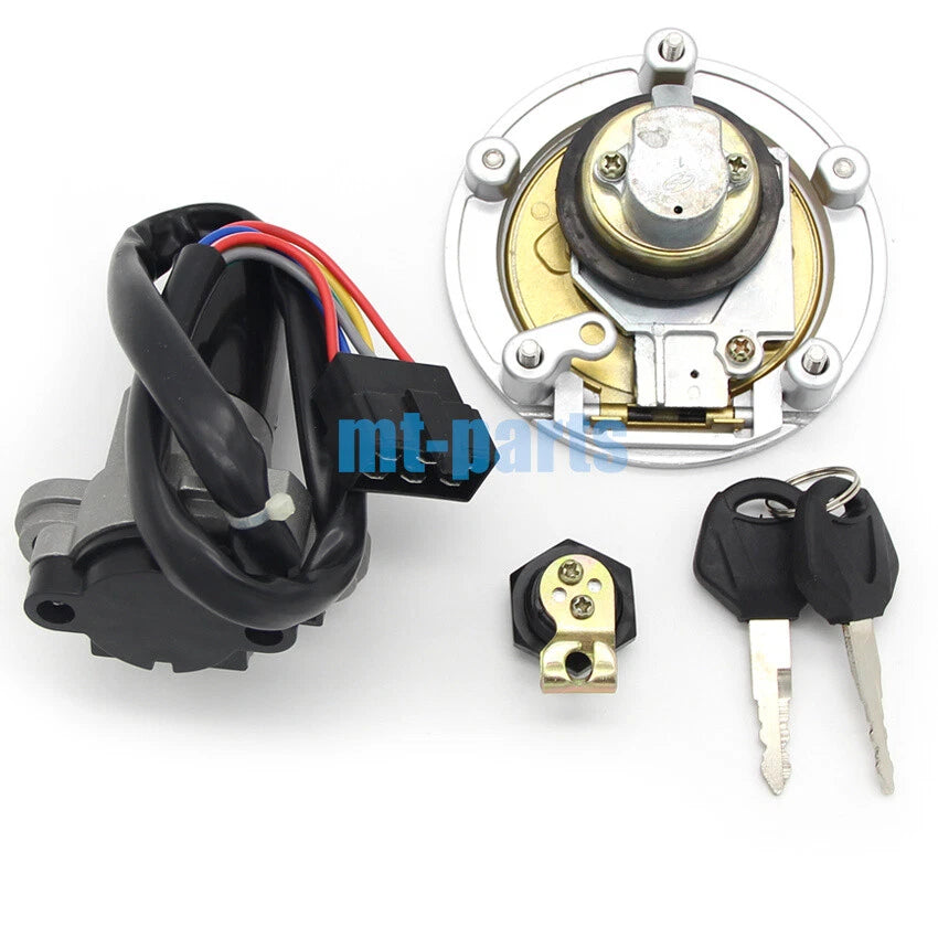 Ignition Key Switch & Fuel Tank Cap Set for Ducati Monster 750, ST4 (96-02)