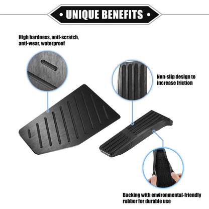 Gas Brake Footrest Pedal Pad for Toyota Rav4 (2019–2023)