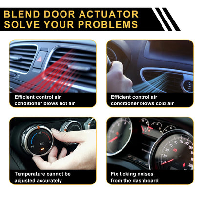 HVAC Heater Blend Door Actuator for Chevrolet Corvette (2014 - 2019)