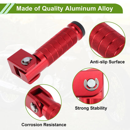 FootPegs / 2 x 4.8" Rear / Footrest for Motorcycle