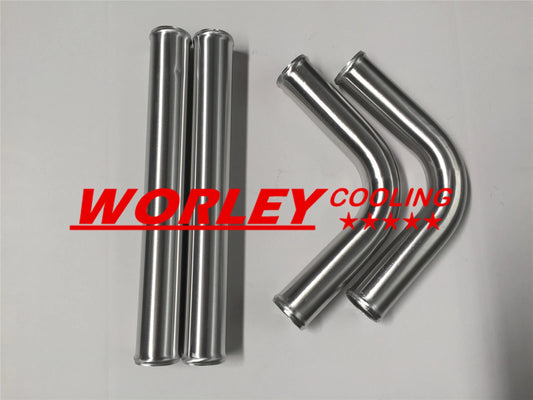 2 x 2.5" Aluminum Universal Intercooler Turbo Piping Kit for CA