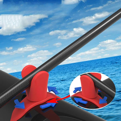 Silicone Fishing Rod Holder Adjustable Angle for Boats/Bridges
