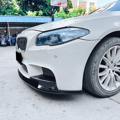 Bumper Spoiler Lip for BMW 5 Series F10 F11 M5 (2012-2016) Black