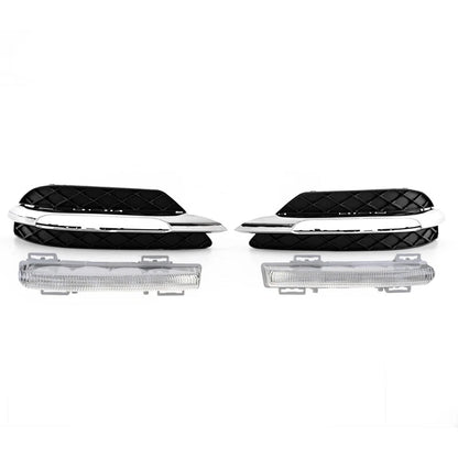 LED DRL Fog Light Covers for Mercedes-Benz W204 C300 (2008-2015)