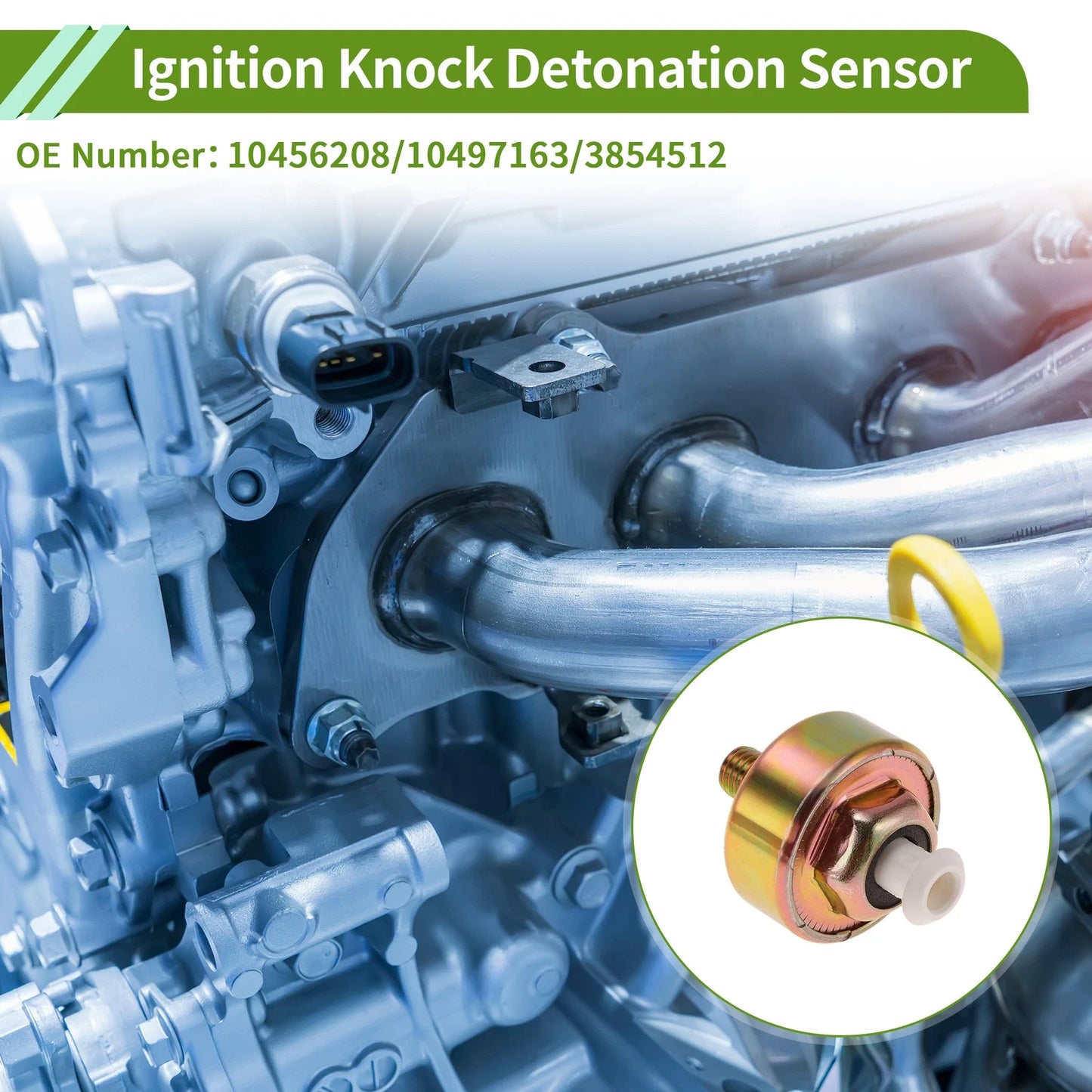 1 x Ignition Knock Detonation Sensor for Buick Century (1987–1989, 1994–1995)