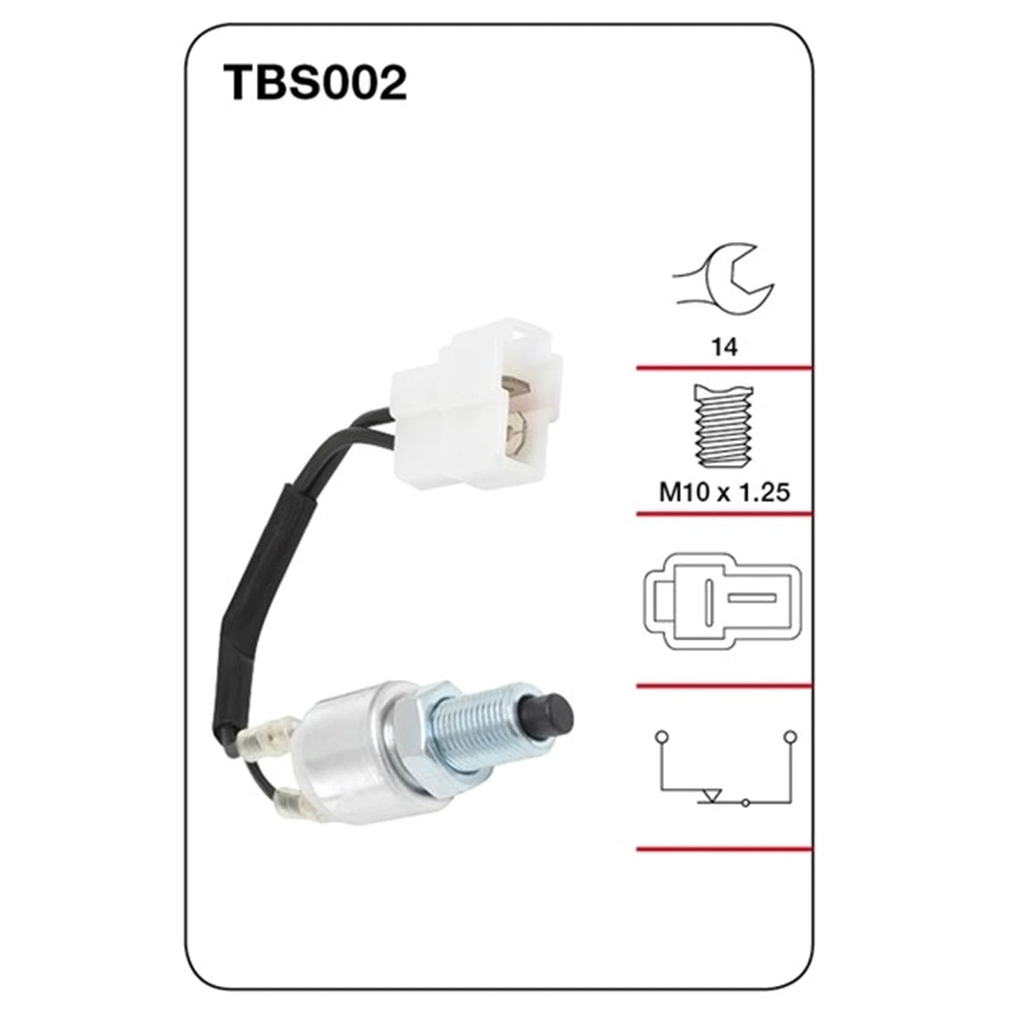 Brake Stop Light Switch for L200 Express MA MB (1980 - 1982)