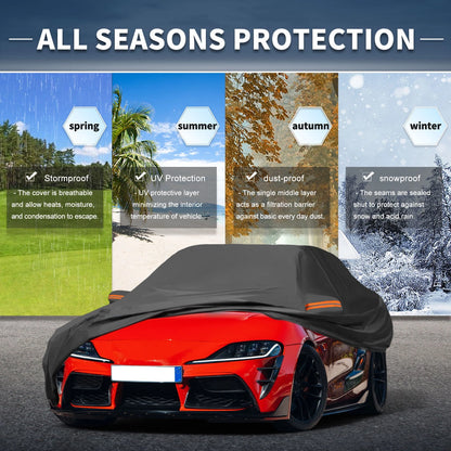 Car Cover Waterproof 210D-PU for Toyota Supra (2019–2024)