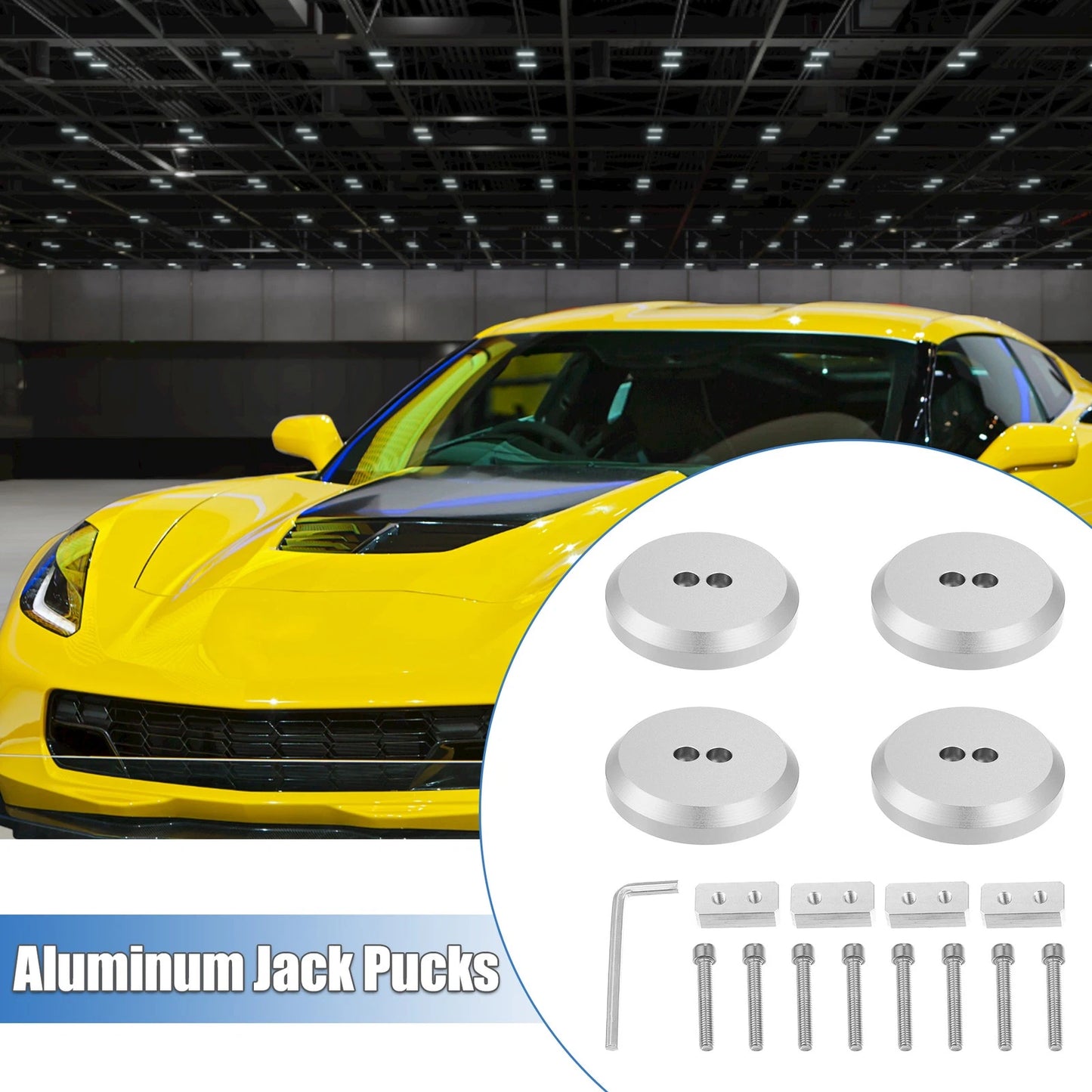 4 x Jack Pad for Chevrolet Corvette (1997-2004)