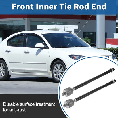 2 x Front Inner Tie Rod End Links for Mazda Tribute (2008–2009)