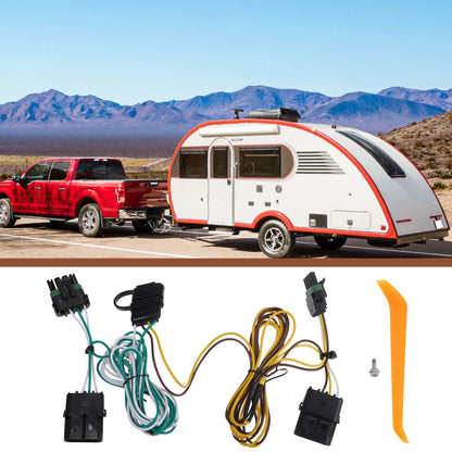 4-Pin Trailer Wiring Harness for Jeep Wrangler (1991-1997)