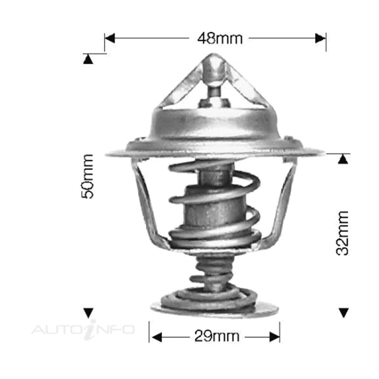 1x Thermostat 1.8L for Nissan Pulsar N16 (2000-2005)