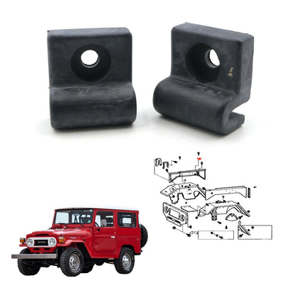 Fender to BonnetBumper for Toyota Land Cruiser BJ43 BJ46 FJ40 FJ45 HJ45 1974-1984
