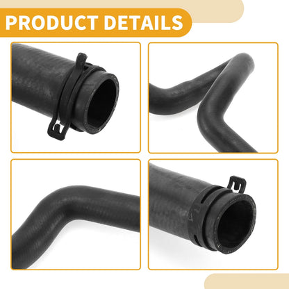 Radiator Hose for Ford Mondeo (2000-2007) Rubber Black 1 x Piece