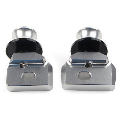 Silver Moto Chain Adjustment Bracket Screws for Honda CB650R (2019-2023)
