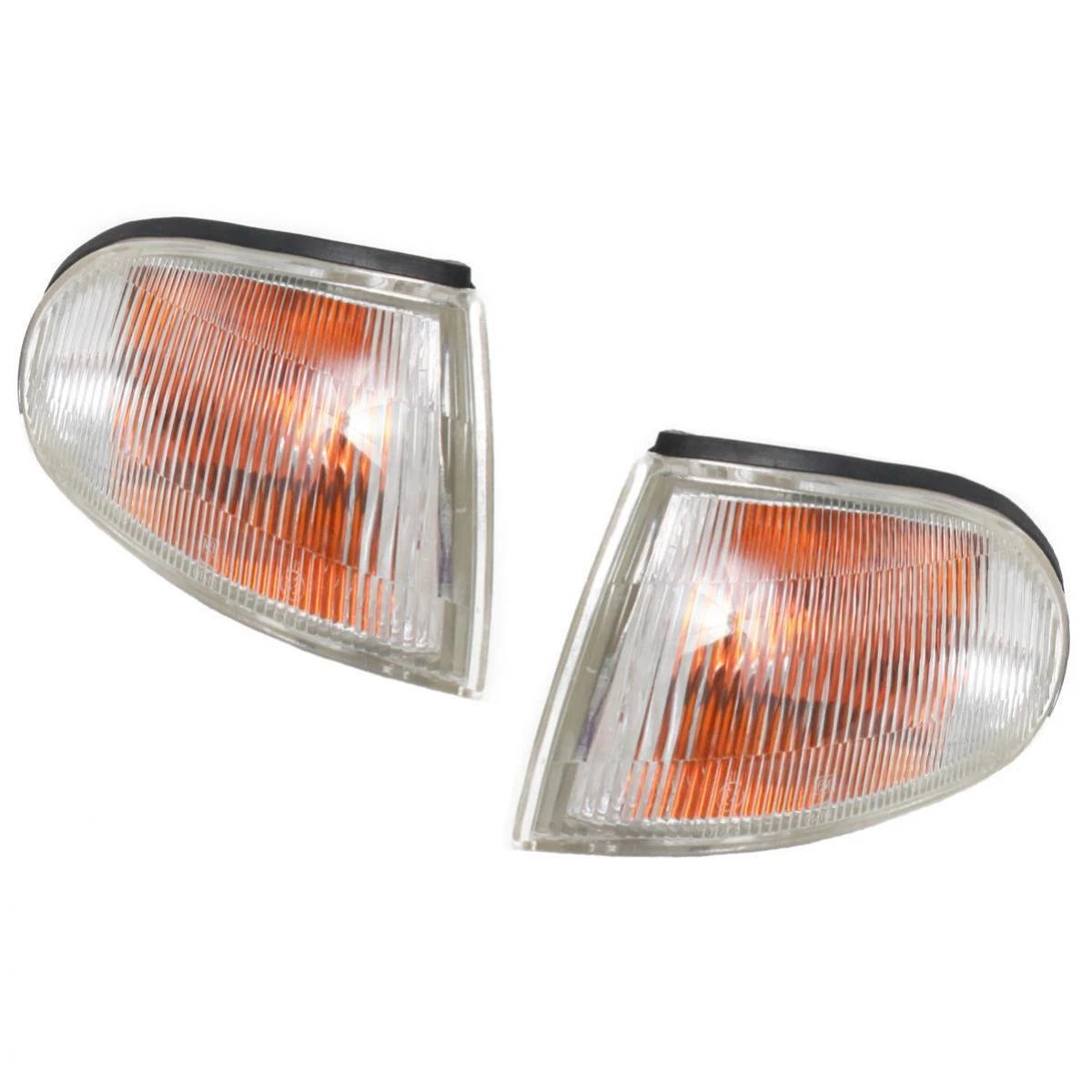 Corner Light Indicator Lamp L+R Fits Mitsubishi Lancer Mirage Sedan 1992-96 D06
