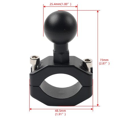 GPS Phone Holder Bracket Clamp Stand for Motorcycle Handlebar
