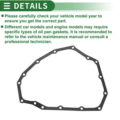 Oil Pan Gasket for Nissan Kicks (2018-2019) 1 Pc