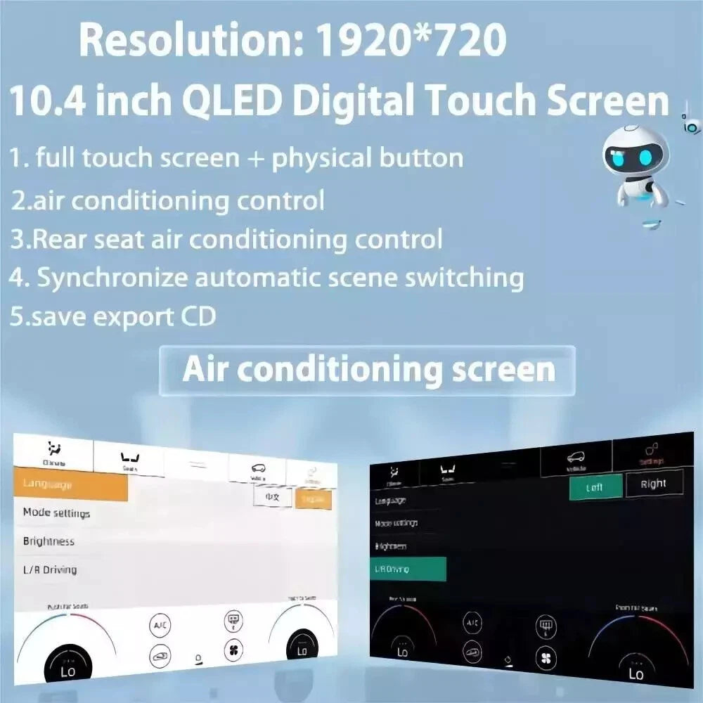 AC Control Touch Screen for Range Rover Vogue L322 V8 (2003-2010)