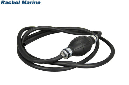 3/8" Marine Outboard Fuel Hose Line Assembly with Primer Bulb for All Brands