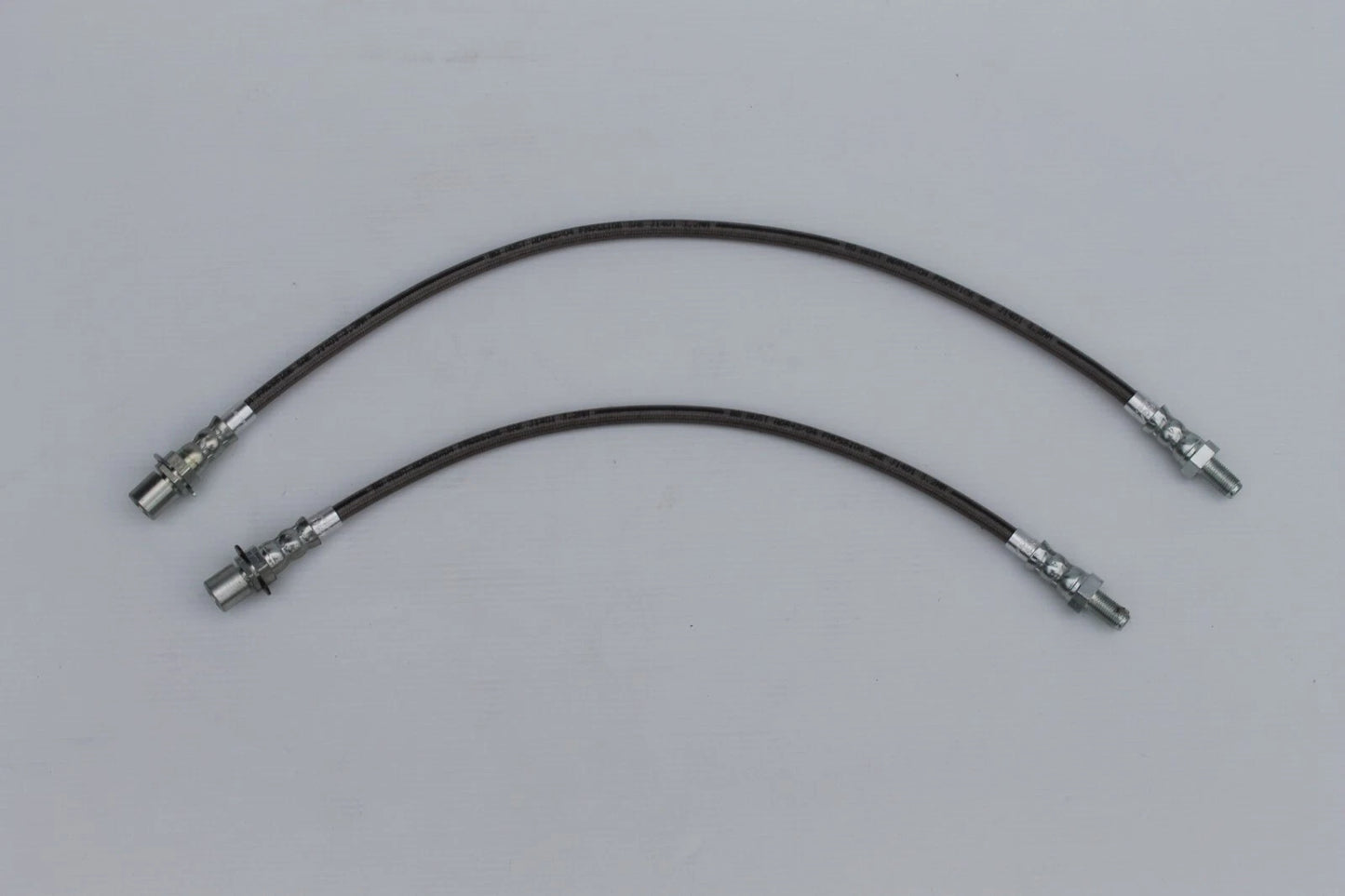 Braided Brake Hose Set (2) for Toyota Land Cruiser (80) Non-ABS, 4" Lift