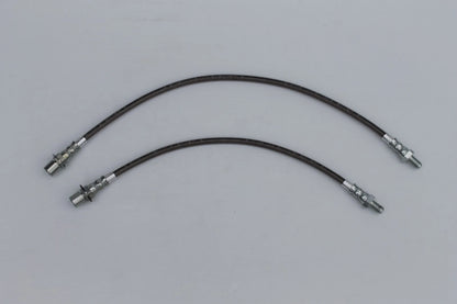 Braided Brake Hose Set (2) for Toyota Land Cruiser (80) Non-ABS, 4" Lift