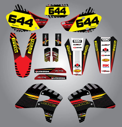 Full Custom Graphic Kit for Honda XR 650R (2000-2009)