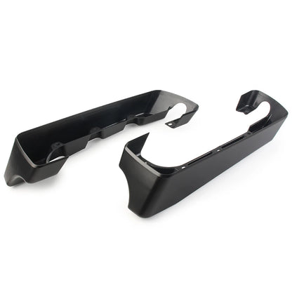 4" Hard Stretched Saddlebag Extensions for Harley Touring Road King (2014-2022)