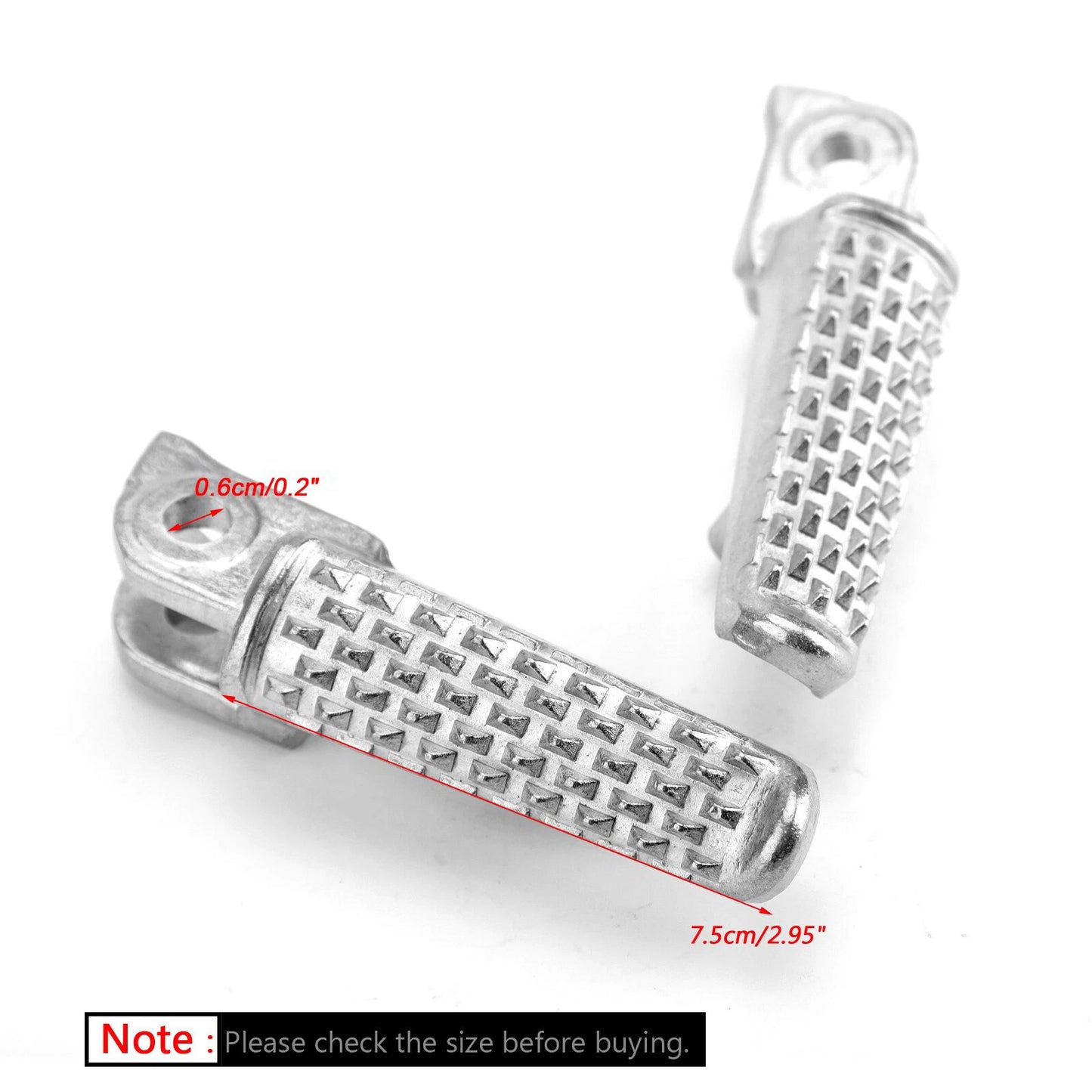 Front Foot Pegs for Honda CB1000R CBR600RR CBR1000RR VTR1000S (2008-2023)