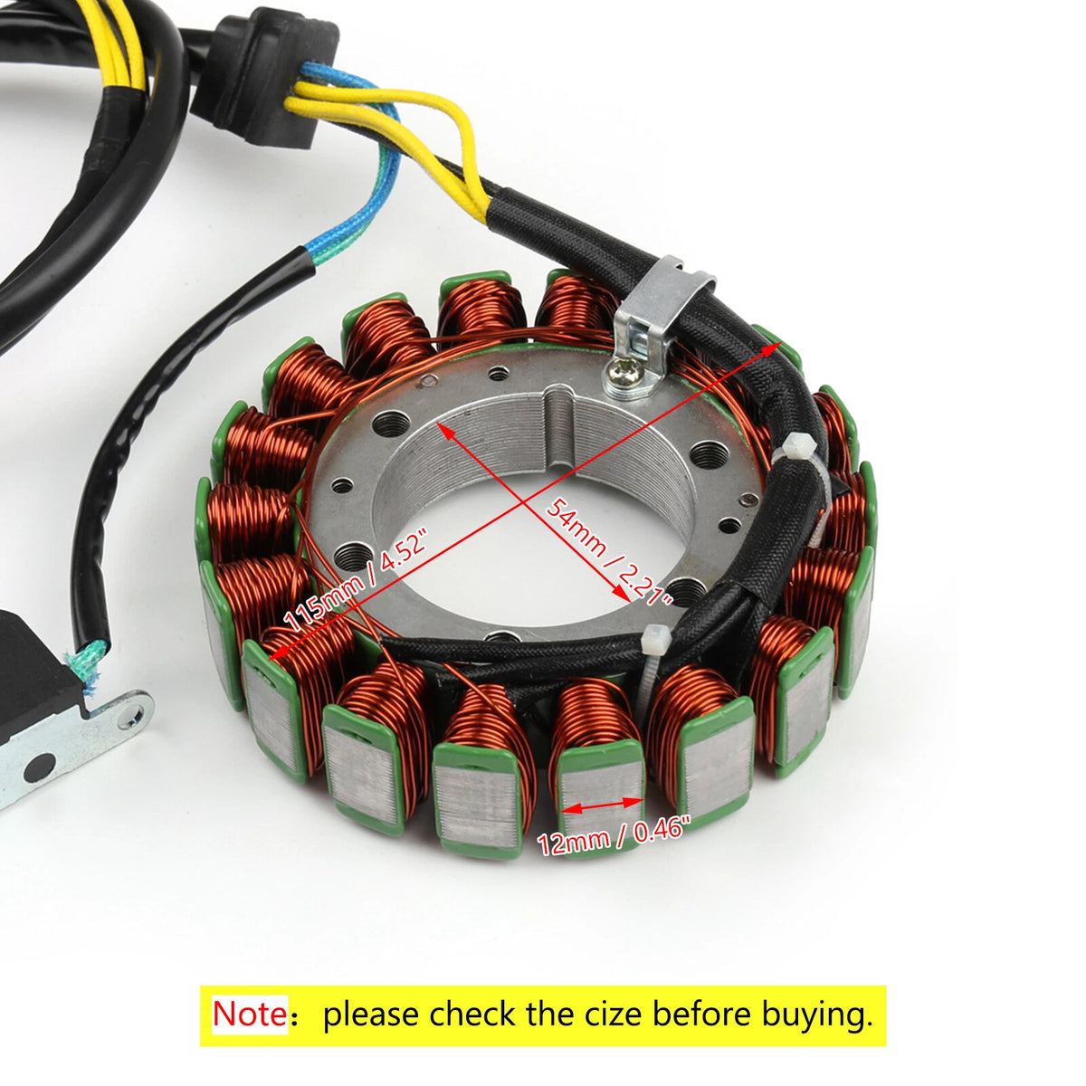 Stator Charging Coil for Suzuki DR650 (1996-2011) 2 x DR650SE (1996-2015)