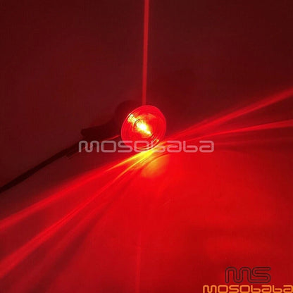 Bullet Taillights Red Brake Lights for Harley Sportster XL 1200 883 (92-22)